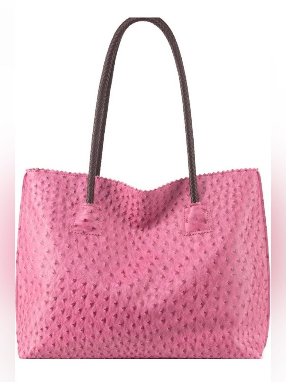 Stylish Large Vegan Leather Tote Bag for Women - Zippered Shoulder Handbag